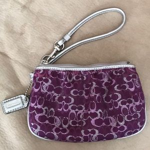 Authentic Small Coach Wristlet